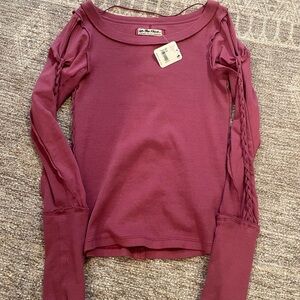 Free People braided top